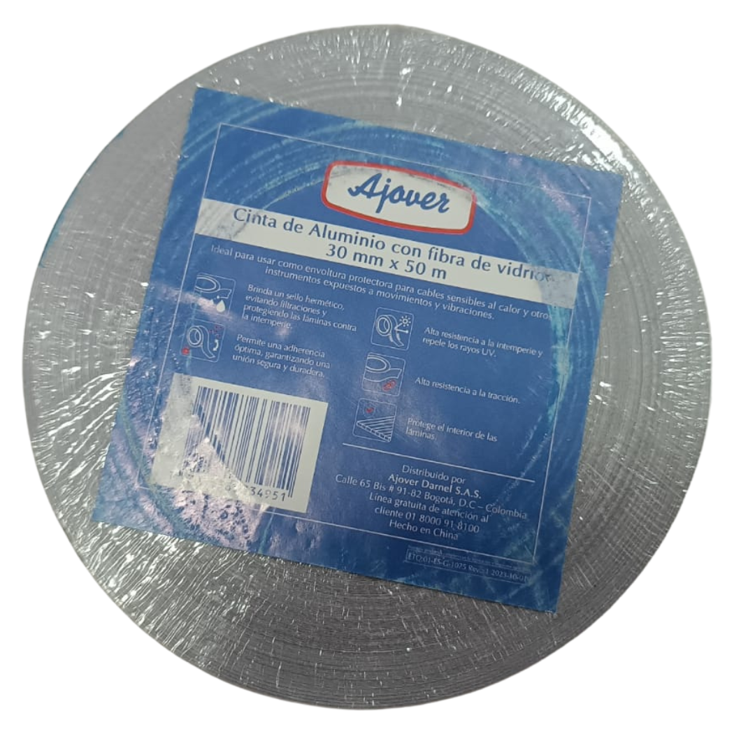 Cinta papel aluminio para alveolar