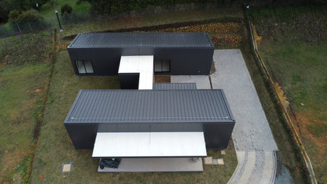 Proyecto Casa Almara – Instalación de paneles termoacústicos Metecno