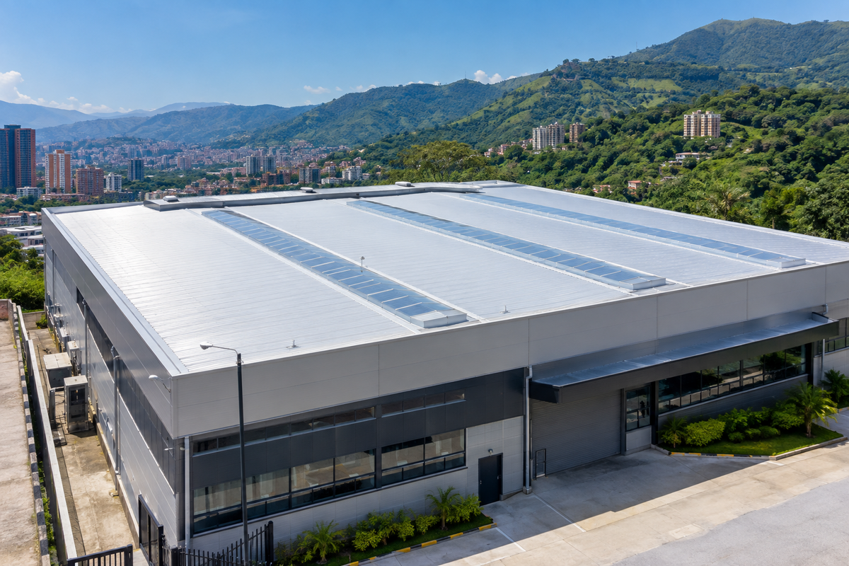 Cubiertas para bodegas en Bucaramanga: cómo elegir