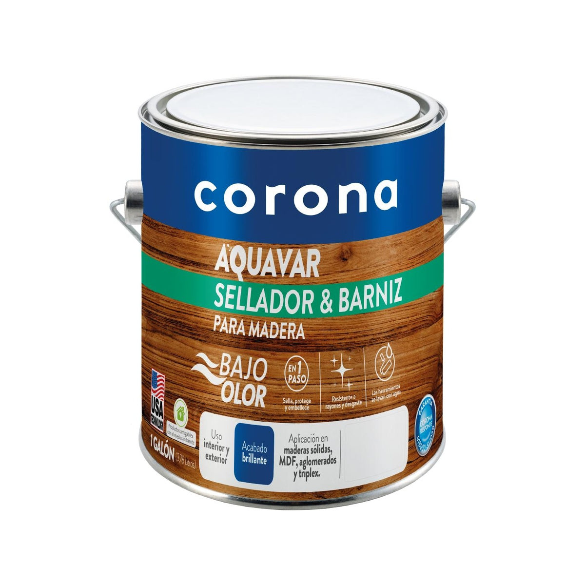 BARNIZ PARA MADERA 1 GL - CORONA