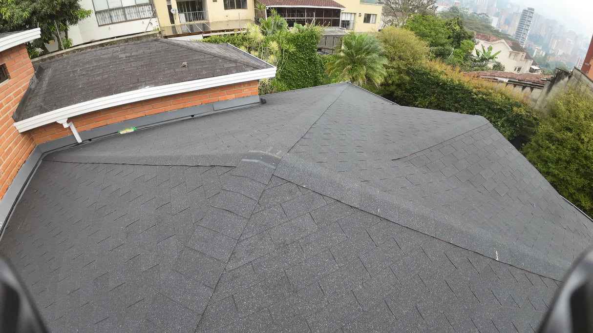 Teja Super Shingle Negra Rectangular  3mts2