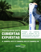 Membrana PVC Danopol HS 1.2mm (blanco)