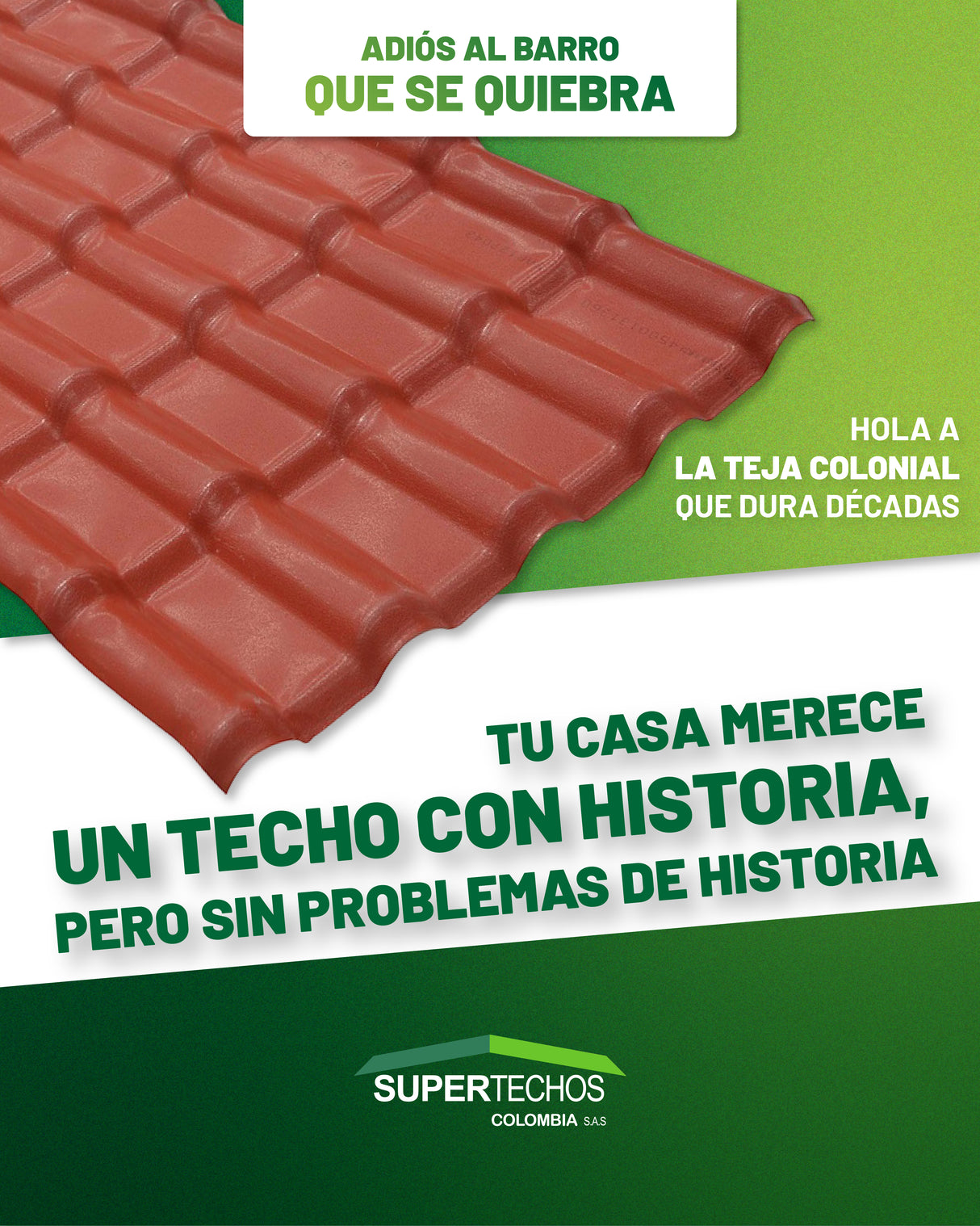 Teja UPVC Colonial terracota