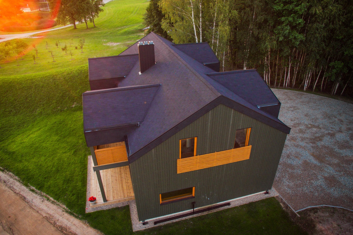 Teja Super Shingle Negra Rectangular  3mts2
